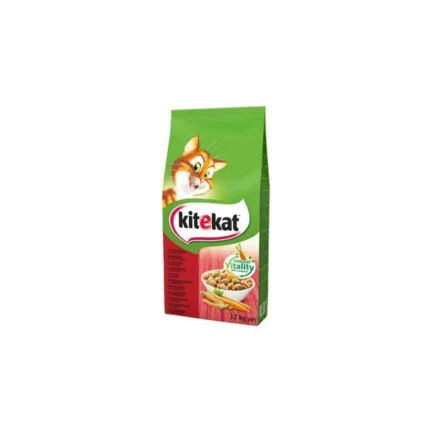 Kitekat Полнорационный сухой корм для кошек с говядиной и овощами (на развес)