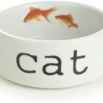 Beeztees Ceramic Cat Bowl Snapshot Cat керамическая миска для кошек 11,5 × 4 см