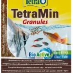 Tetra Min Granules bütün növ tropik balıqlar üçün tam yem 15 q