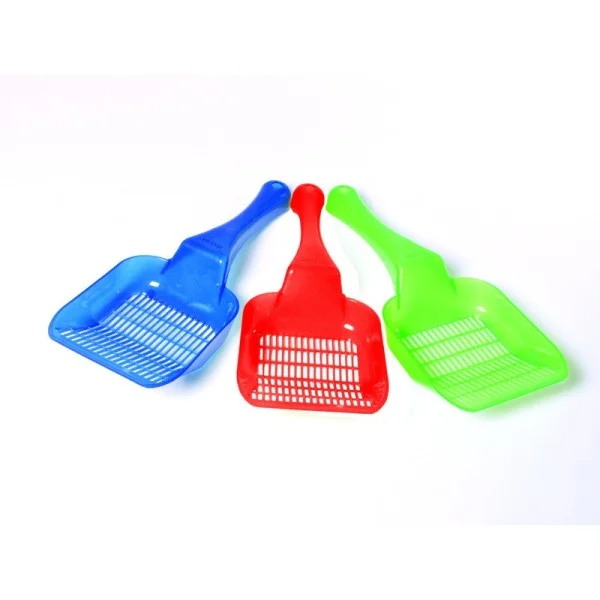 6022832 Beeztees Karlie Scoop совок для кошачьего туалета 26,5 × 10 × 4см, крупная клетка — изображение 1