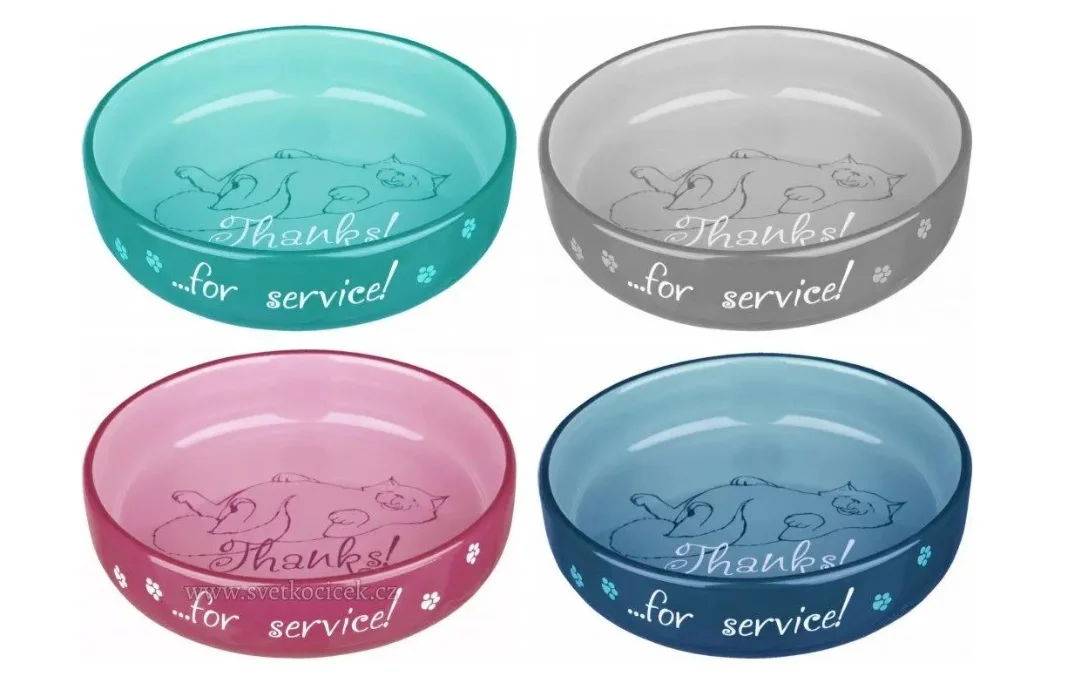 6022917 Trixie керамическая для кошек 0,3 л — изображение 1