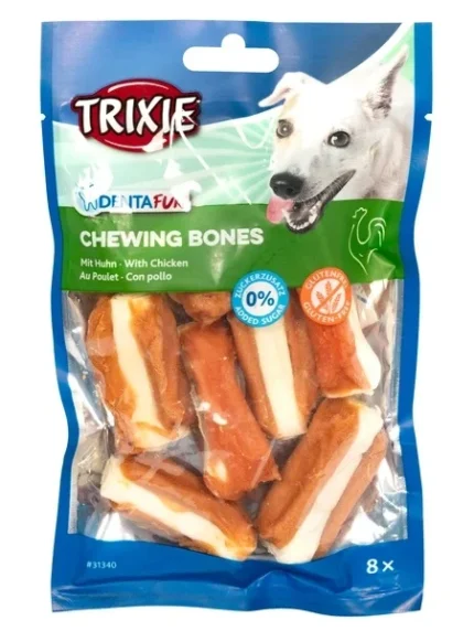 Trixie DentaFun лакомства для собак кость прессованная с курицей 120 г