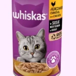 Whiskas Влажный корм для кошек от 1 года с курицей в соусе 400 гр
