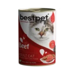 Bestpet With Beef влажный корм с говядиной в соусе для взрослых кошек 400 г