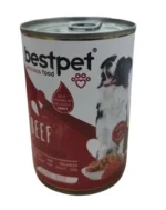 Bestpet With Beef влажный корм с говядиной в соусе для взрослых собак 400 г