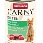 Carny Kitten консервы для котят с говядиной, курицей и кроликом 400 г