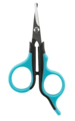 Pişiklər və itlər üçün yuvarlaq uclu Trixie Baxım Qayçısı, 9.5 sm