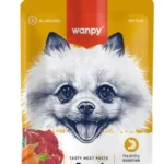 Wanpy Tasty Meat Paste Beef Carrot & Pea  itlər üçün ilə mal əti yerkökü və noxud g üçün paştet 90 