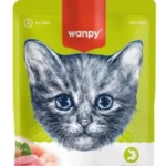 Wanpy Tasty Meat Paste Tuna Chicken & Carrot паштет для кошек с тунцом курицей и морковью 90 г