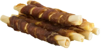 Trixie Denta Fun Chewing Rolls With Buffalo лакомства для собак жевательная палочка с мясом буйвола 5 шт 70 г