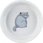 Trixie Ceramic Bowl керамическая миска для кошек с рисунком кот 0,25 л 13 Ø см