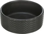 Trixie Ceramic Bowl keramika it qabı 0.9 l Ø 16 sm (qara)