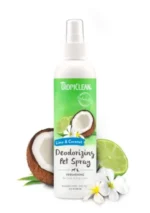 TropiClean Pişiklər və İtlər üçün Təravətləndirici Ətir Spreyi, Laym və Kokos, 236 ml