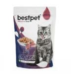 Bestpet Lamb Adult Cat влажный корм для возрослых кошек с ягненком в желе 85 г