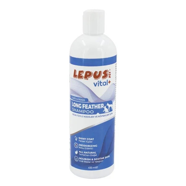 6023232 Lepus Pet Long Feather Shampoo шампунь для длинношерстных кошек и собак 400 мл — изображение 1