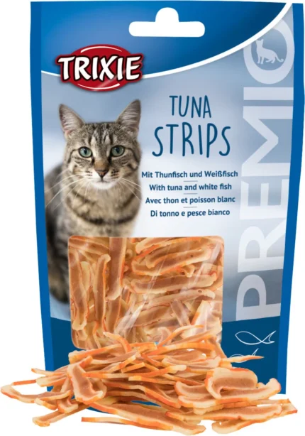 Trixie Premio Tuna Strips лакомство для кошек тунцовые стрипсы 20 г