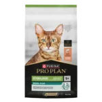 Pro Plan для стерилизованных кошек и кастрированных котов для поддержания здоровья почек с лососьем (целый мешок 10 кг)