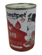 Bestpet Lamb Yetkin İtlər üçün yaş yem, yetkin itlər üçün jele içində quzu ilə, 400 q