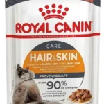 Royal Canin Hair & Skin влажный корм для кошек в соусе, поддержание здоровья кожи и шерсти 85 г