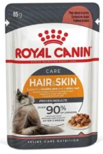 Royal Canin Yetkin Pişiklər üçün Yaş Yem, Dəri və Tük Baxımı, 85 q