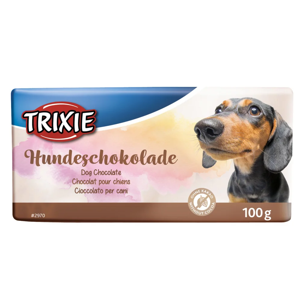 6023344 Trixie Schoko Dog Chocolate лакомство для собак шоколад 100 г — изображение 1