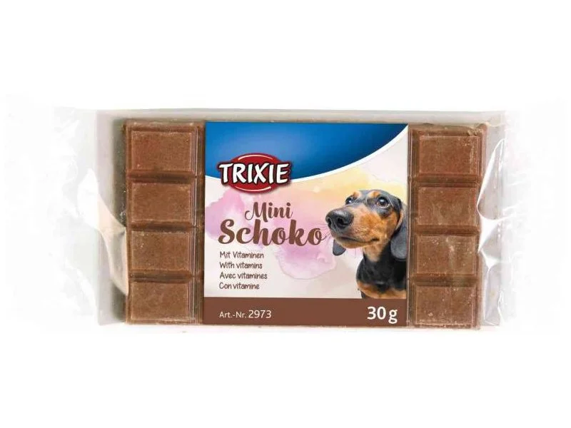 6023358 Trixie Лакомства для собак Мини-шоколад, 30 г — изображение 1