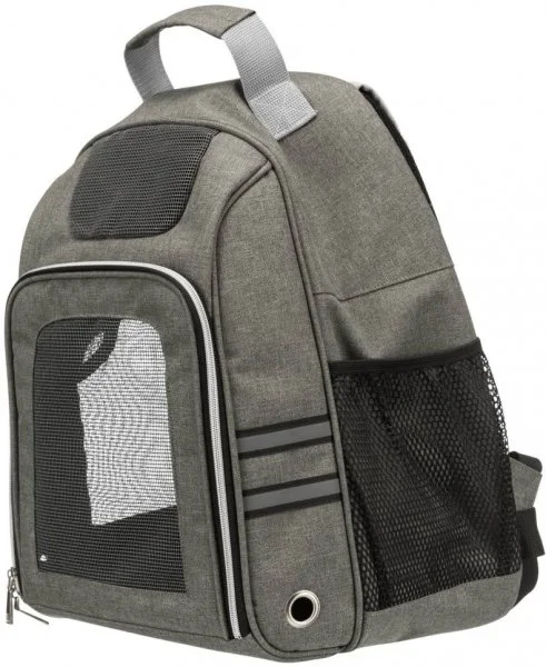 6023362 Рюкзак-Переноска для собак и кошек Trixie Dan M, размер 38х50х26см., серый — изображение 1