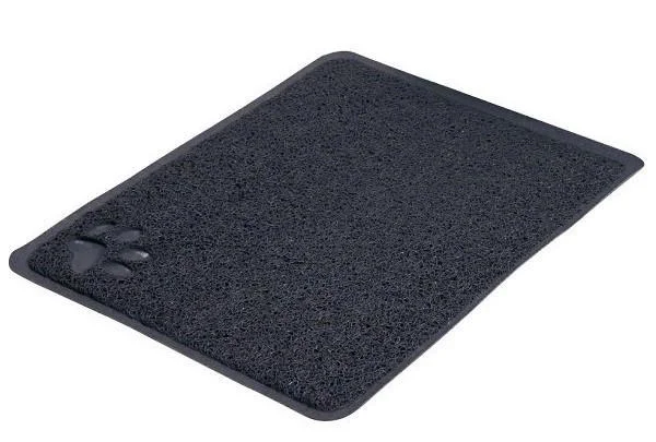 6023366 Trixie коврик для кошачьего туалета , размер 40х60см., темно-серый — изображение 1