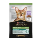 Pro Plan sterilizasiya edilmiş və sterilizasiya edilmiş yetkin pişiklər üçün yaş yem, jele içində hinduşka ilə, 85 q