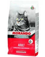 Mal əti və toyuq əti ilə yetkin pişiklər üçün Morando quru yemi (toplu)