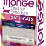 Monge Cat Bwild Low Grain Kitten quru pişik yemi qaz əti (toplu)