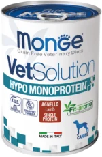 Quzu əti ilə itlər üçün Monge Vetsolution Hypo Monoprotein hipoallergen pəhriz, 400 q