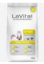 LaVital Kitten Qızılbalıq Formulu Pişik Balaları üçün Quru Yem, Qızılbalıq Dadı (Toplu)