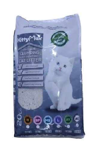 6023429 KittyMax Active Carbon натуральный комкующийся наполнитель с активированным углем, для кошек, 20 л — изображение 1