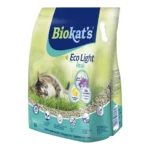 Biokat's Eco Light Fresh Spring Blossom Соевый комкующийся наполнитель со свежим весенним ароматом 5 л