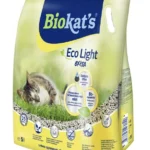 Biokat's Тофу ECO Light Extra Соевый комкующийся наполнитель с углем 5 л