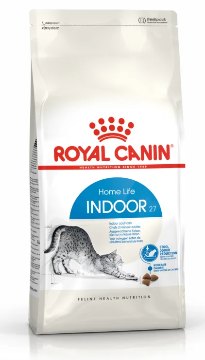 Royal Canin Indoor для котов от 1 до 7 лет живущих в помещении, 400 гр