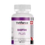 Vetforce Dog Biotin  Plus, Biotine - Vitamins - Zinc - Pantotenat здоровье кожи и перья собак, 300 таблеток