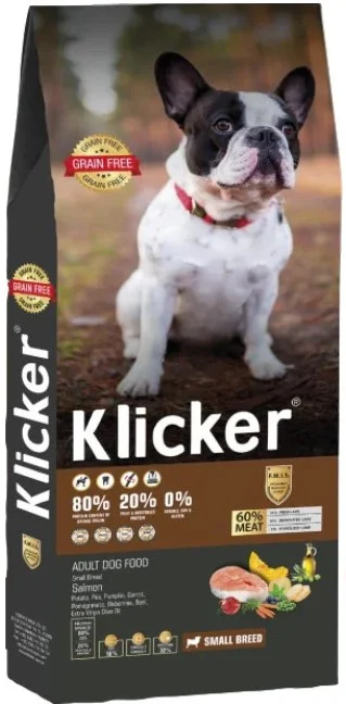 Klicker Small Adult Dog Breed Salmon сухой корм для взрослых собак мелких пород с лососем (на развес)