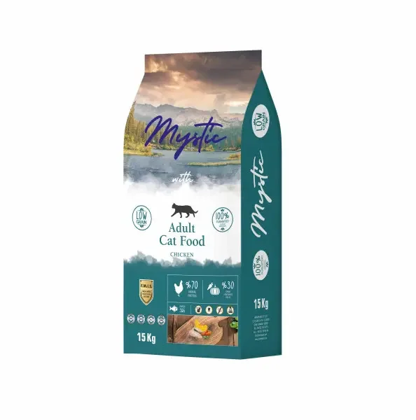 6023505 Mystic Adult Cat Food Chicken сухой корм для кошек с курицей (на развес) — изображение 1