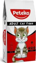 Peteko Adult Cat Gourmet yetkin pişiklər üçün quru yem (toplu)