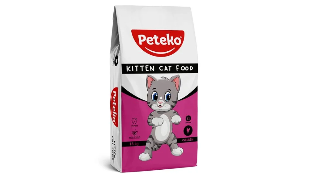 6023517 Peteko Kitten Cat Chicken toyuqlu bala balaları üçün quru yem (toplu) - Image 1