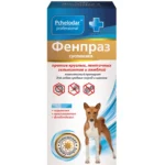 3 həftəlik yaşdan yuxarı orta ölçülü itlər və bala itlər üçün yuvarlaq qurdlara, lent qurdlarına və lyambliyaya qarşı Fenpraz suspenziyası, 10 ml