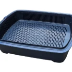 Лоток для кошек с сеткой 36x24.5x8 см