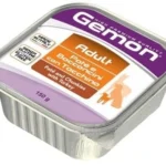 Gemon Adult Pate and Chunkies with Turkey влажный корм для собак  паштет с кусочками индейки, 150 г