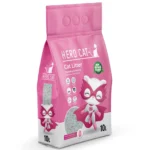 HeroCat комкующийся бентонитовый наполнитель для кошек "Детская присыпка" 10 л