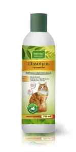 Uzuntüklü Pişiklər üçün Propolisli Pchelodar Gigiyenik Şampunu, 250 ml