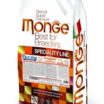 Monge Monoprotein Bütün Cinsli Bala və Kiçik Ördək, düyü və kartoflu bütün cinsli bala itlər üçün quru yemdir (toplu)