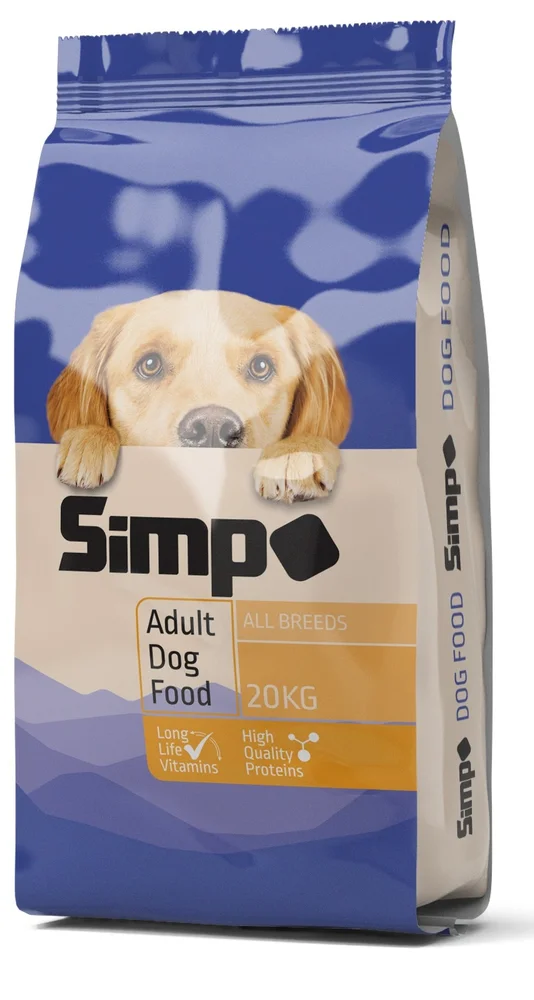 60236270 Simpo Adult Dog Food with lamb сухой корм для собак с ягненком (целый мешок 20 кг) — изображение 1