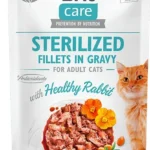 Brit Care Cat Fillets Gravy Steril Healthy Rabbit стерилизованное филе в соусе с кроликом 85 г
